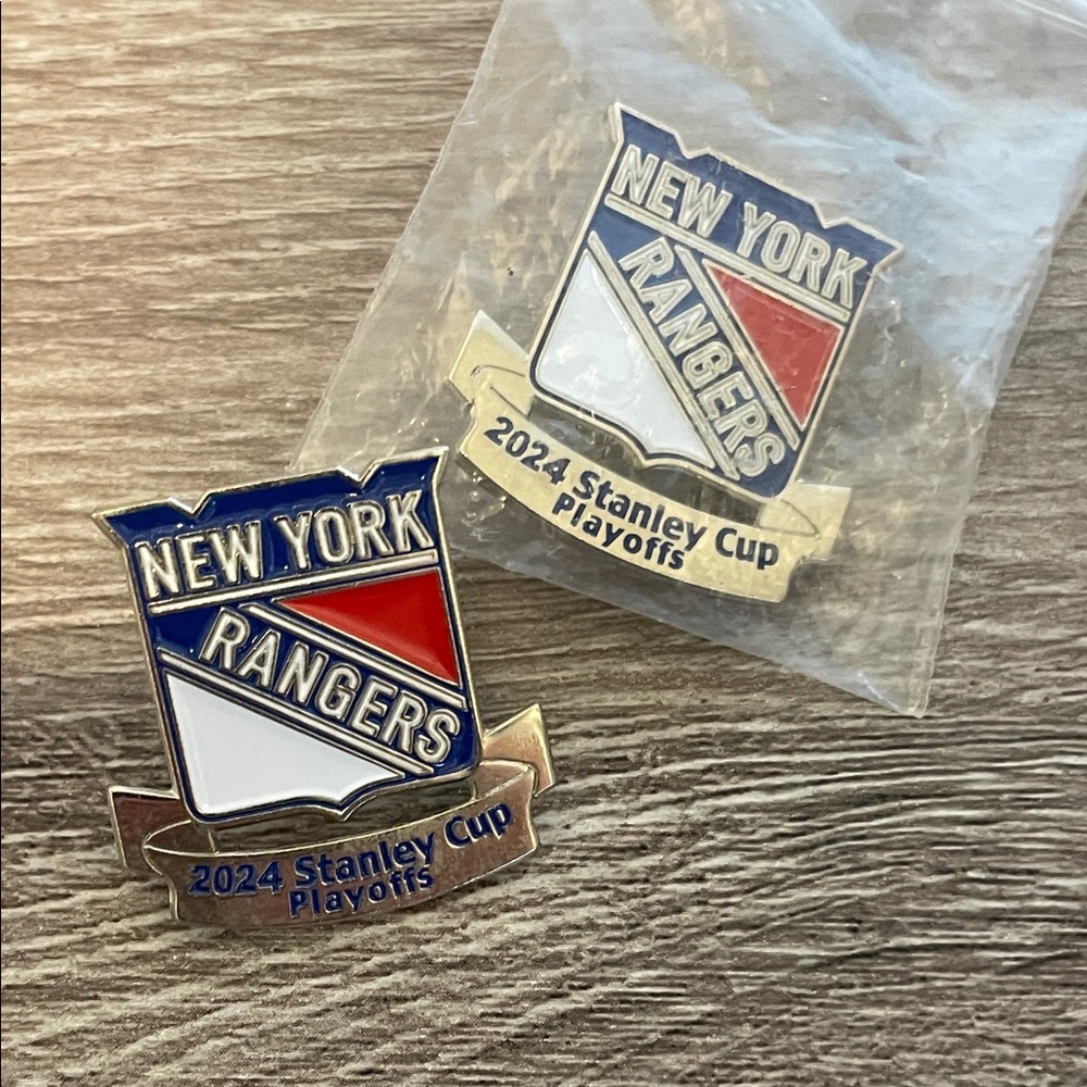 New York Rangers 2024 Stanley Cup Playoffs Pins (2)